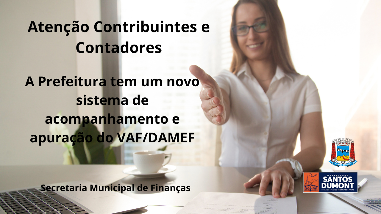 ATENÇÃO CONTRIBUINTES E CONTADORES