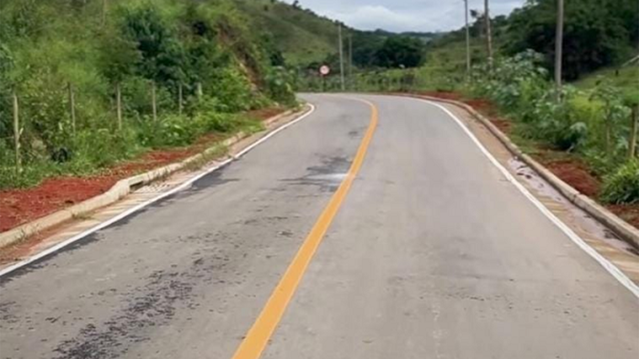 Conclusão da obra da estrada de acesso a Campo Alegre