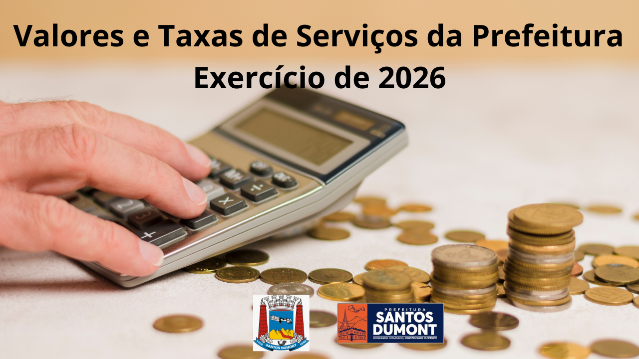 A Secretaria Municipal de Finanças informa