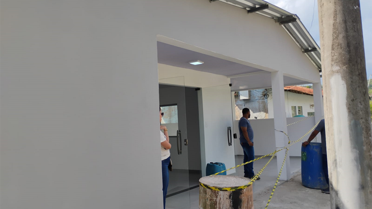 Capela Mortuária do distrito de Nova Dores em fase final de obras