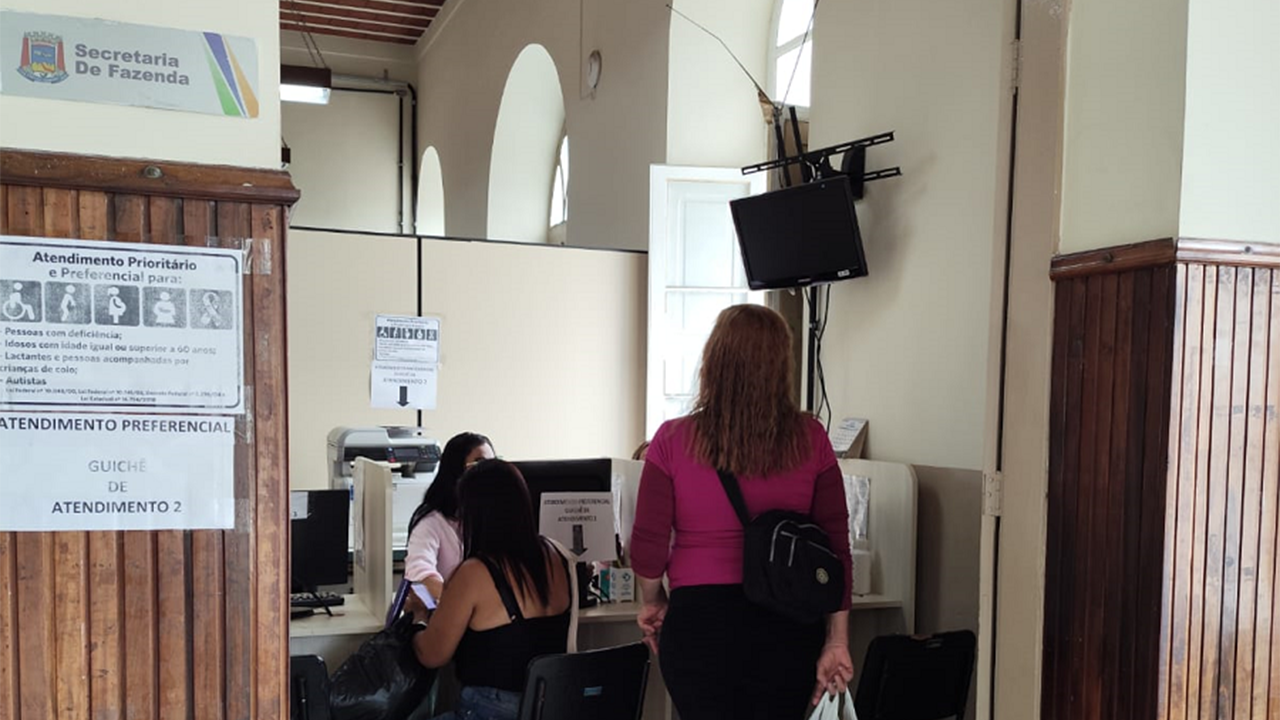 Secretaria de Finanças retorna atendimento ao público externo hoje, 7/01