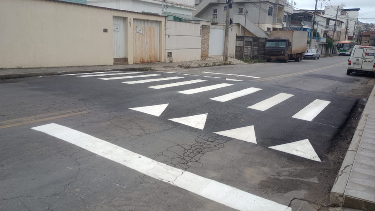 Faixa elevada Graminha