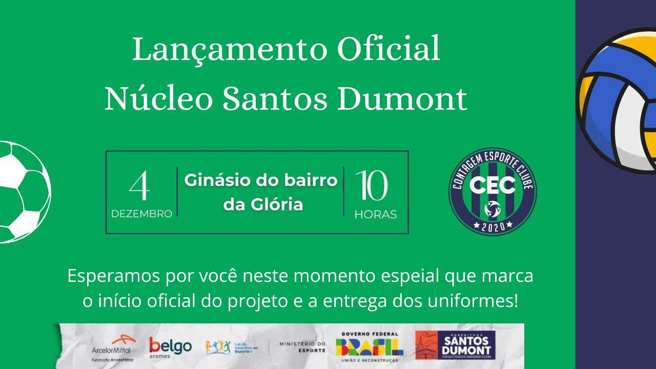 Lançamento do projeto apoio aos jovens