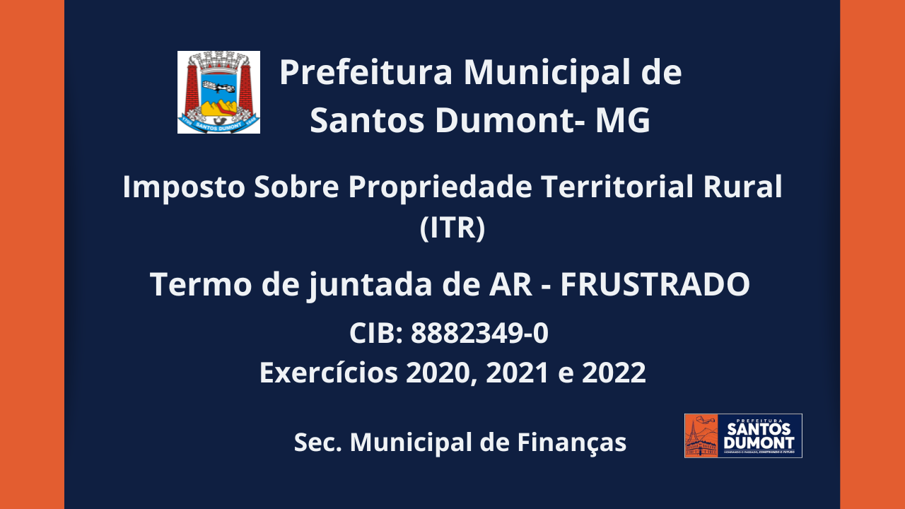 TERMO DE JUNTADA DE AR - FRUSTRADO