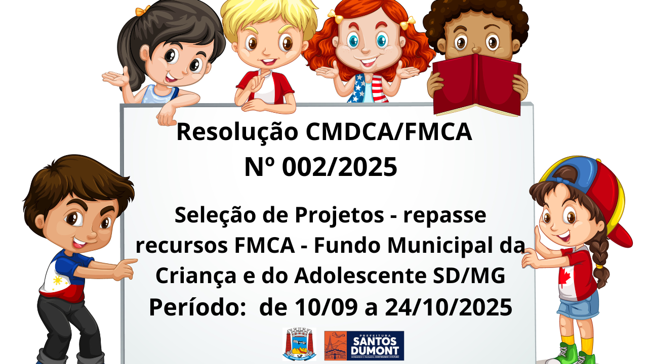 Resolução CMDCA/FMCA nº 002/2025  -  Conselho Municipal dos Direitos da Criança e do Adolescente