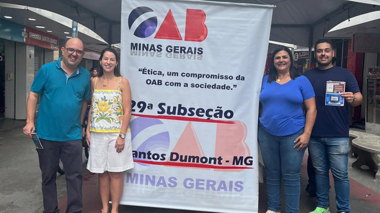  Procon/SD,  OAB e FSD promoveram no sábado, dia 15/03,  campanha de alerta contra fraudes e golpes na internet 