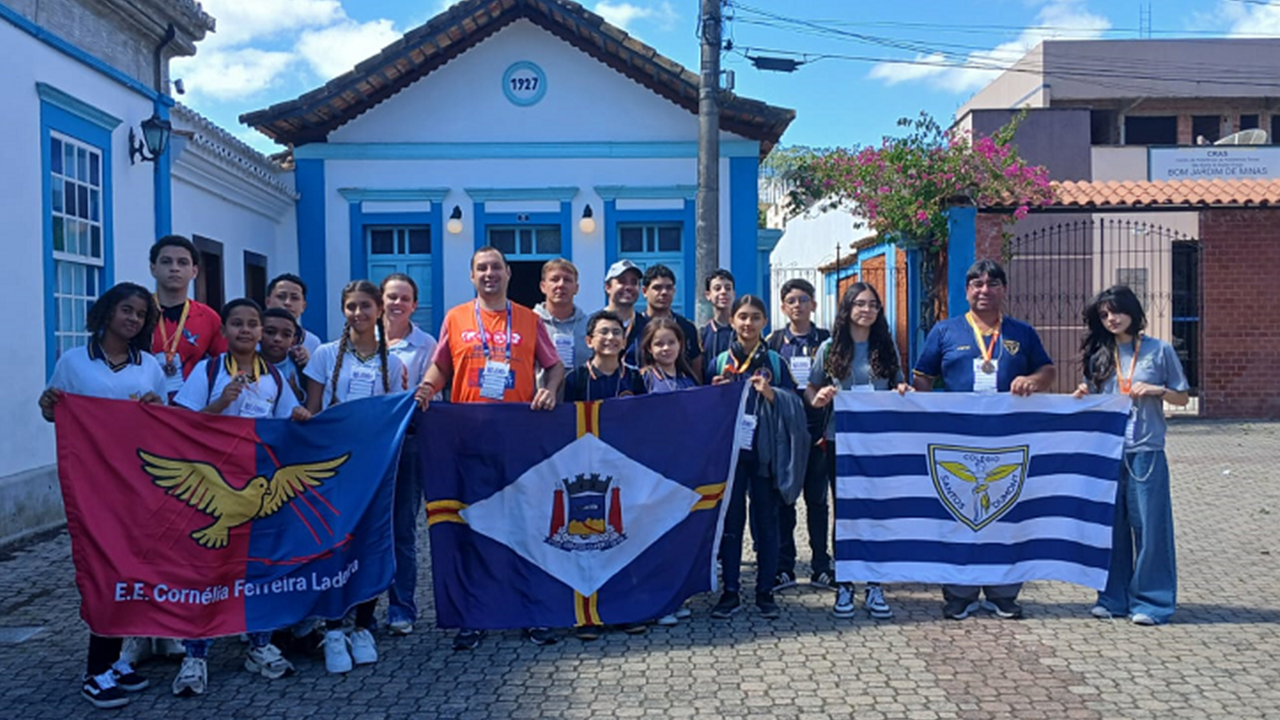 Alunos-atletas de Santos Dumont fizeram bonito nos JEMG 2026