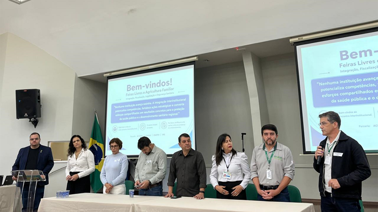 Capacitação fortalece atuação dos municípios em feiras livres e agricultura familiar