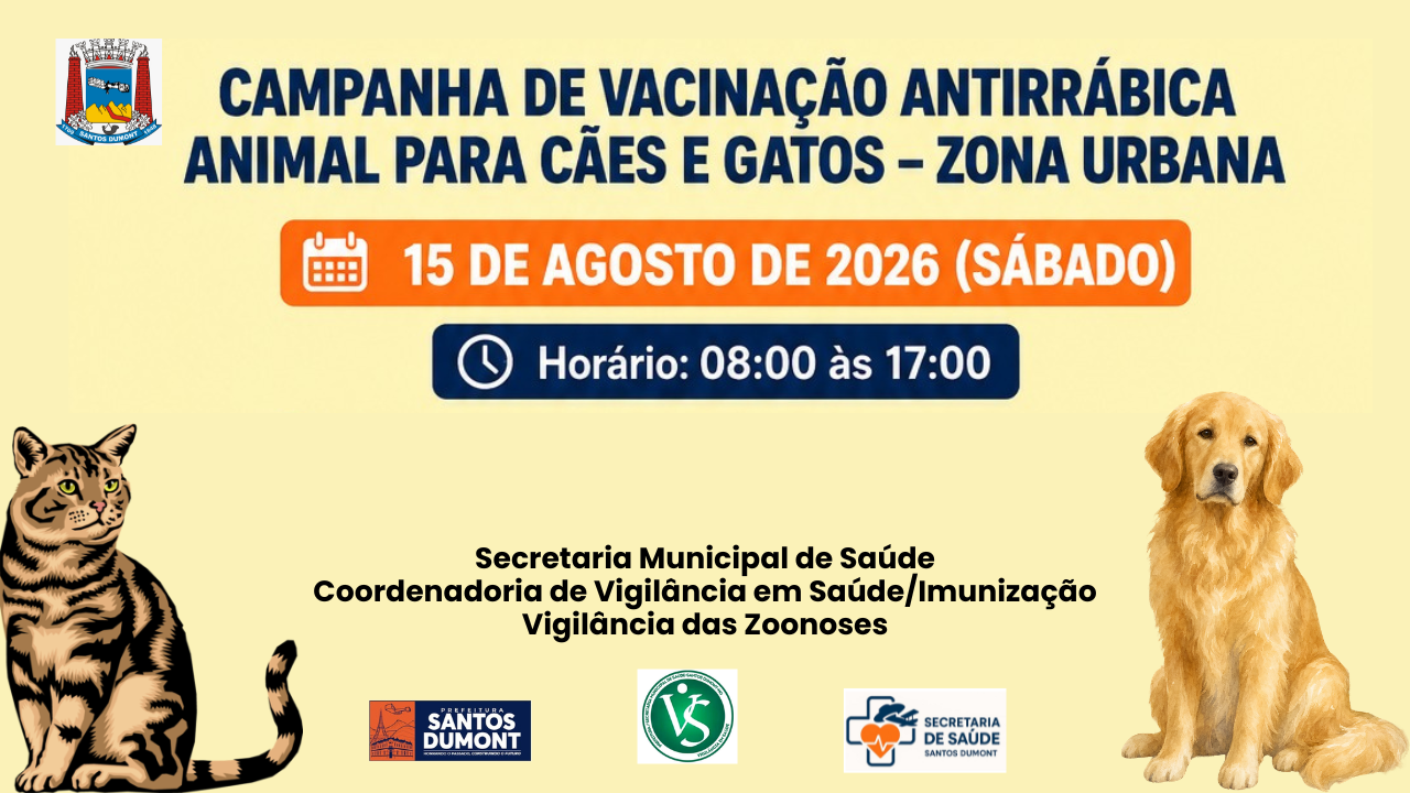 Campanha de Vacinação Antirrábica na Zona Urbana