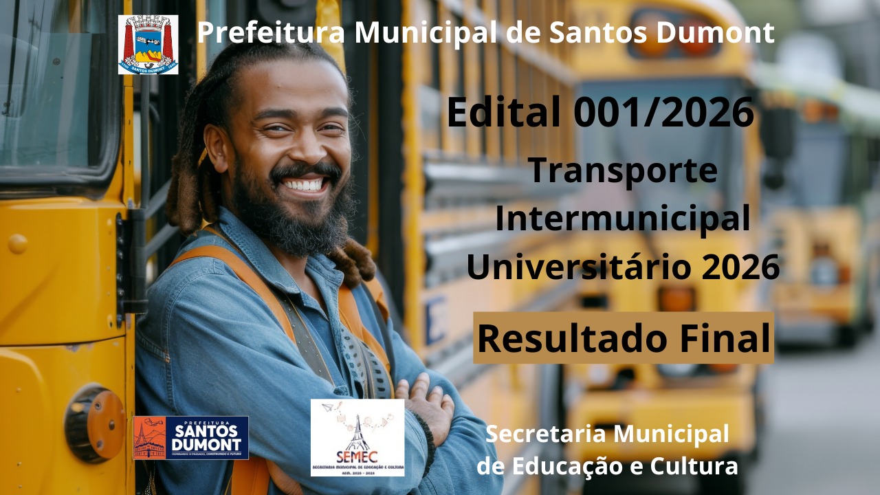 Resultado Final do Cadastro Transporte Universitário 2026