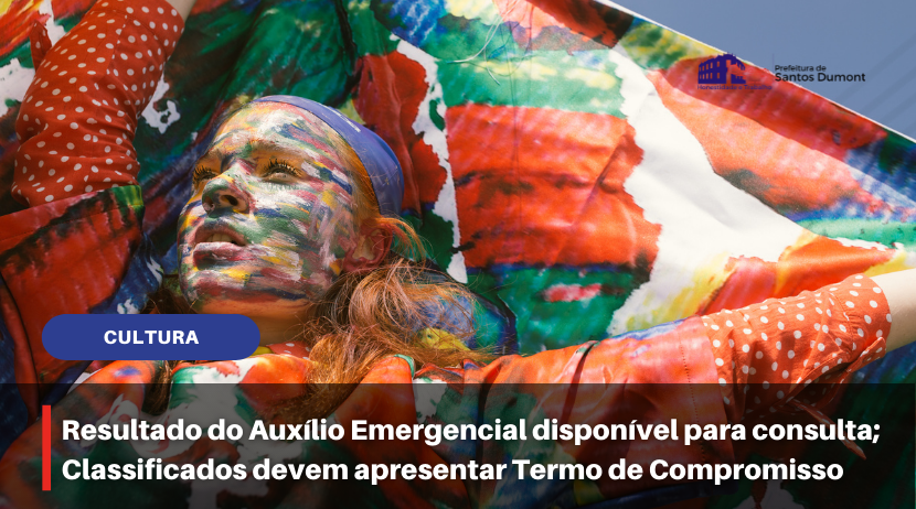 Resultado do Auxílio Emergencial disponível para consulta; Classificados devem apresentar Termo de Compromisso