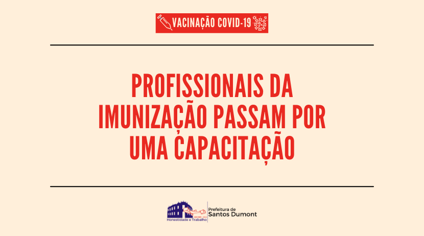 Profissionais da imunização passam por treinamento