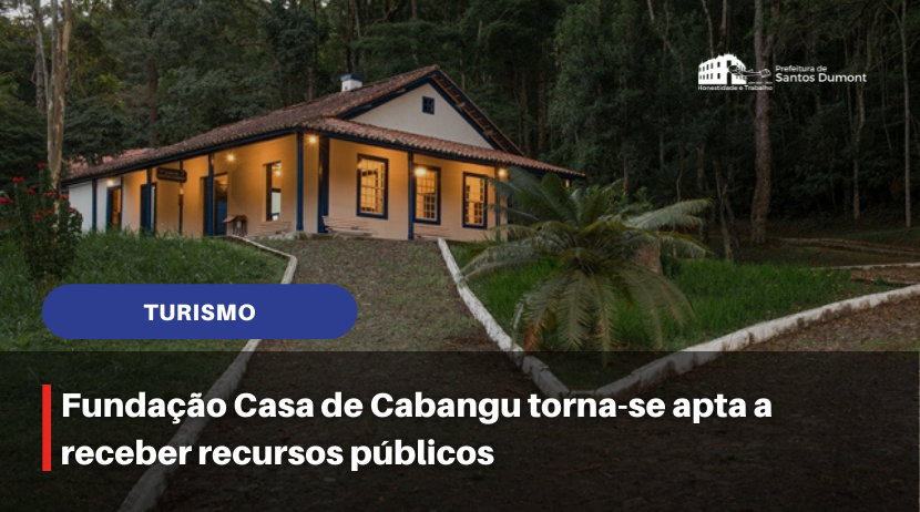 Casa de Cabangu torna-se apta a receber recursos públicos