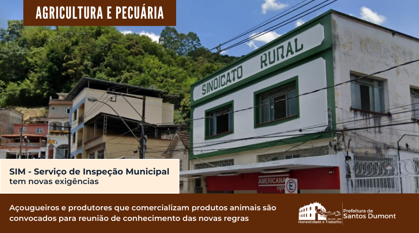 SIM atualiza procedimentos para os produtos de origem animal