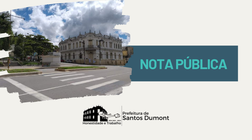 Nota Pública - Direção da Secretaria Municipal de Saúde