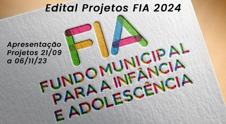  Aberto edital de seleção de projetos para repasse dos recursos do FIA