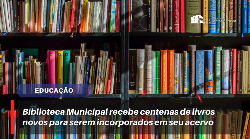 [vídeo] Biblioteca Municipal recebe livros para serem incorporados em seu acervo