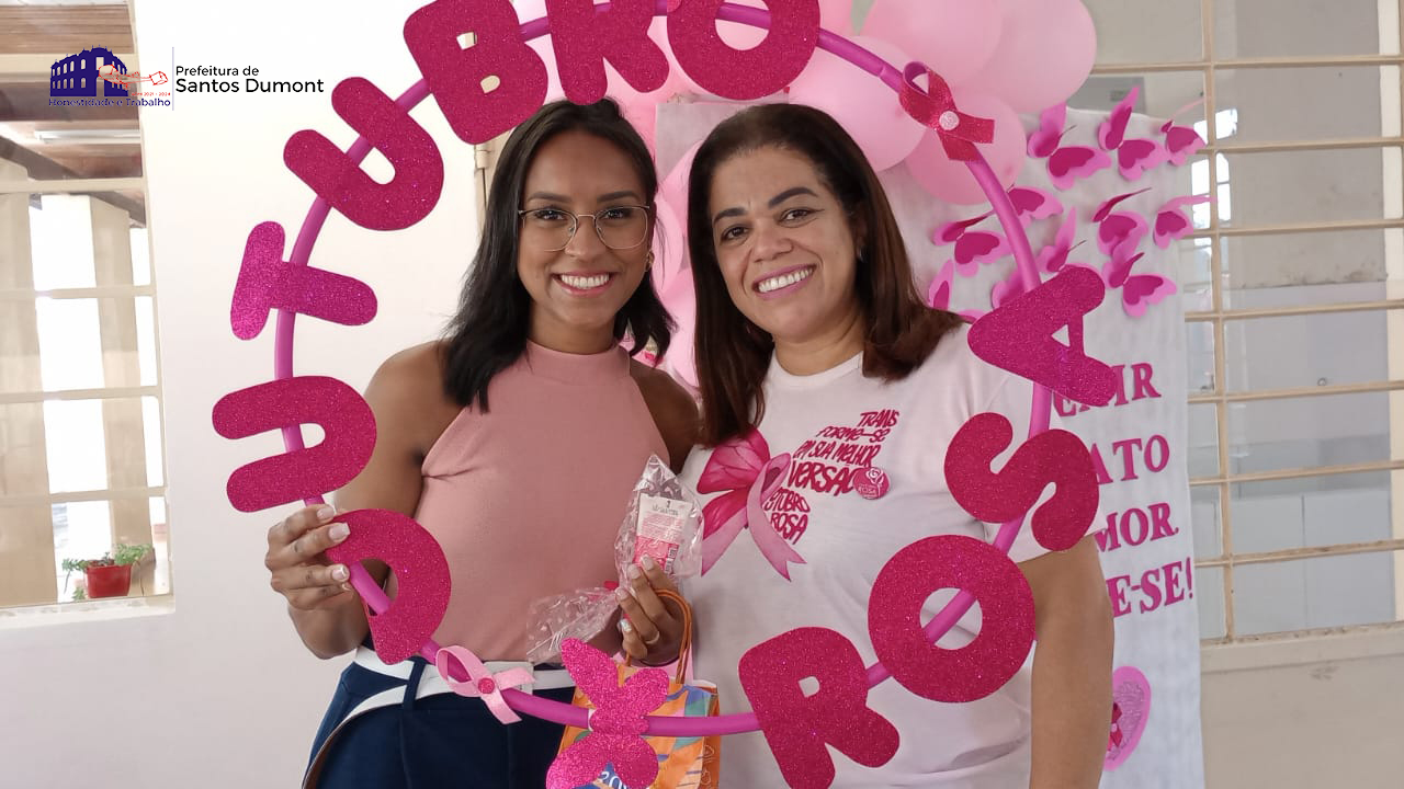 Prevenção e controle do câncer de mama = Outubro Rosa (Unidade Vila Esperança)