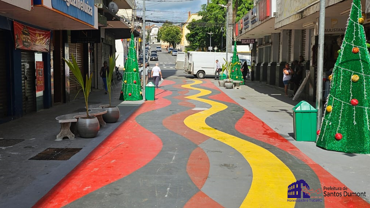  Reforma de revitalização do Calçadão da Rua Antônio Ladeira