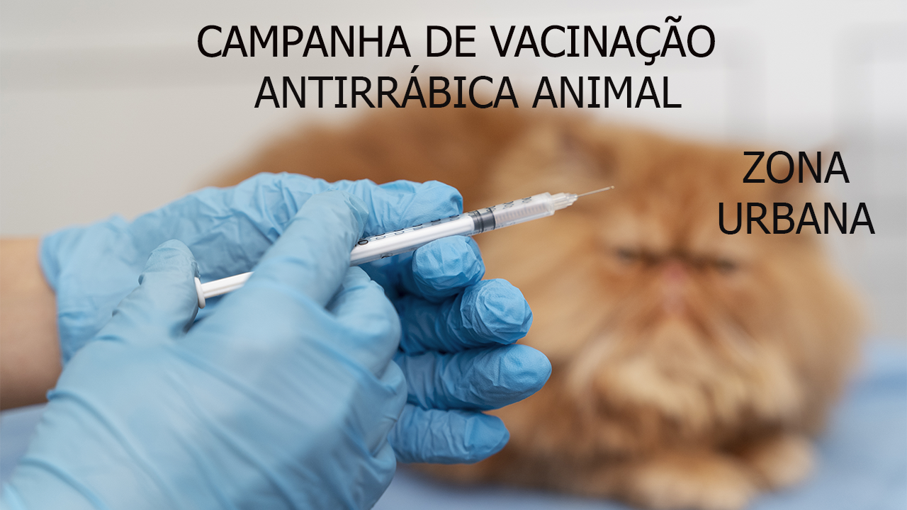 CAMPANHA DE VACINAÇÃO ANTIRRÁBICA  ANIMAL 2024   ZONA URBANA   -  CÃES E GATOS  -