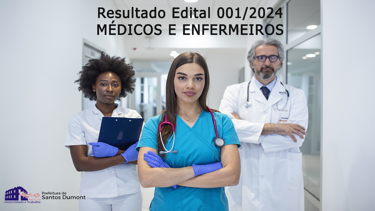 Resultado do Processo Simplificado Edital 001/2024 Área de Saúde