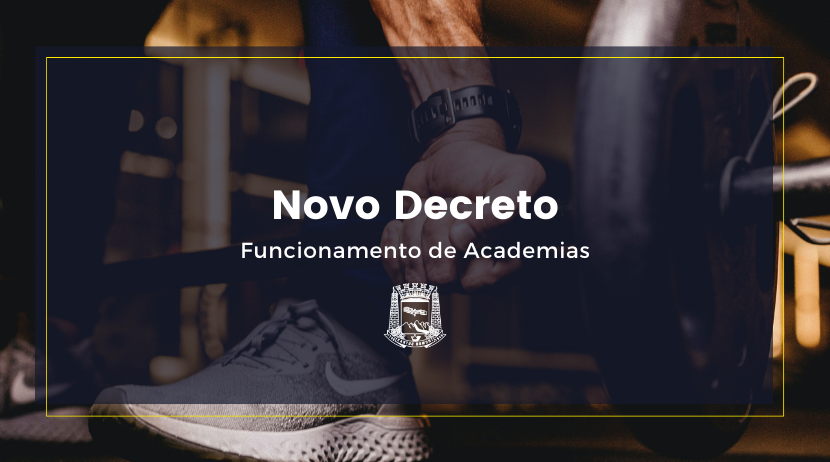 Decreto permite funcionamento de academias