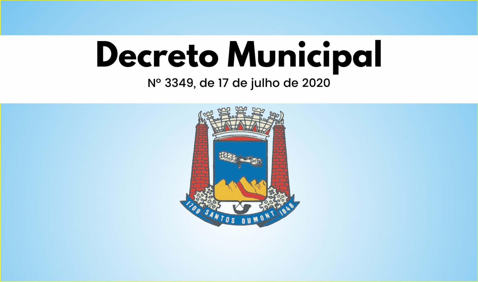 DECRETO No 3.349 DE 17 DE JULHO 2020