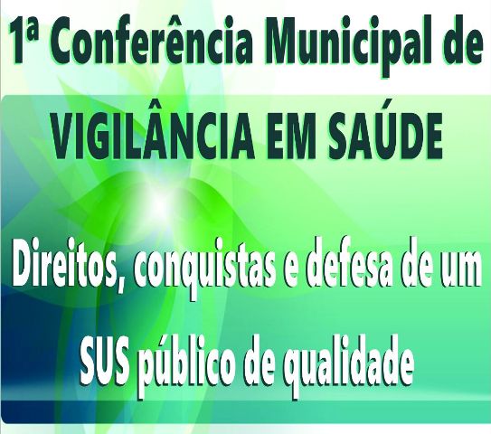 Red1ª Conferência de Vigilância em Saúde