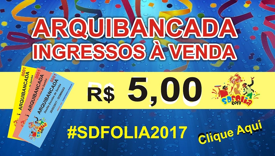 Venda de Arquibancadas para o Carnaval 2017