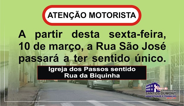 Atenção Motoristas   