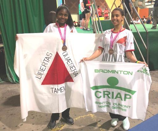 Equipe de badminton é destaque e recebe medalhas nos Jogos Escolares da Juventude em Blumenau/SC