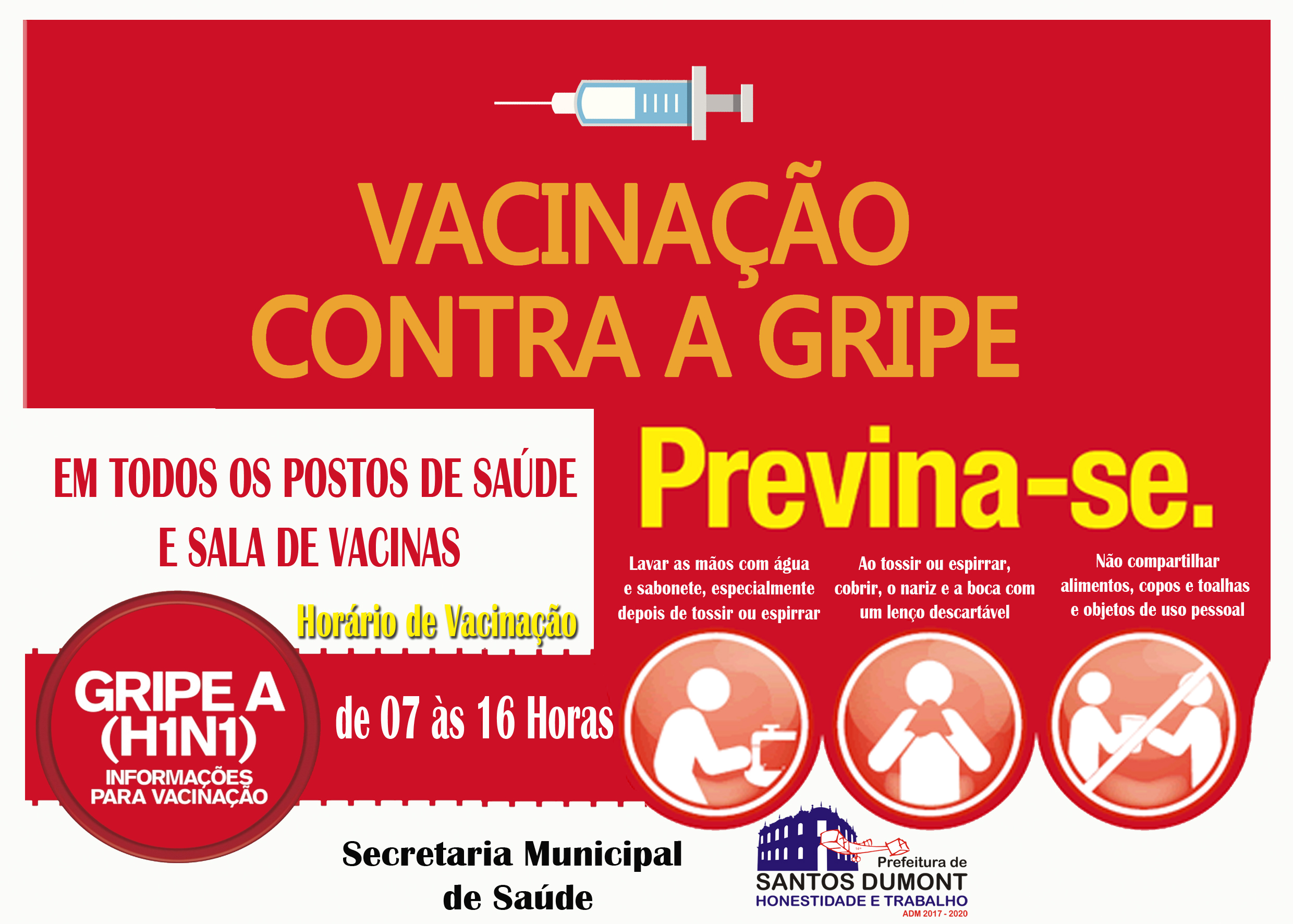 Vacinação H1N1 dentro Site