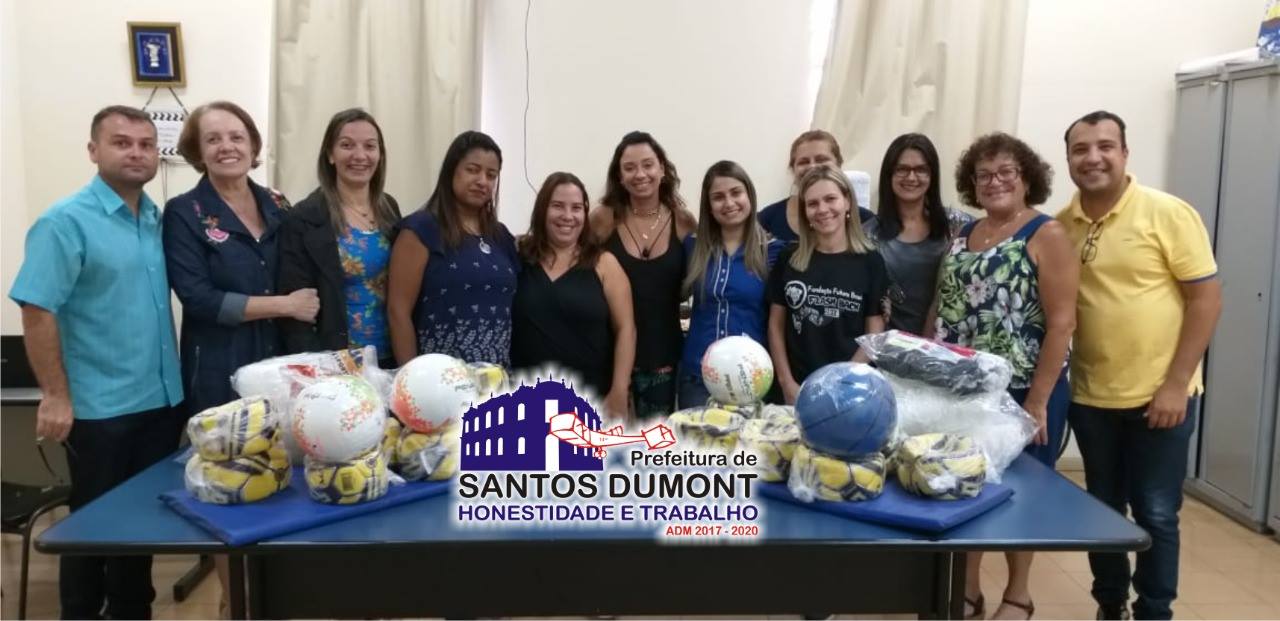 Secretaria de Educação realiza entrega de material esportivo às escolas municipais