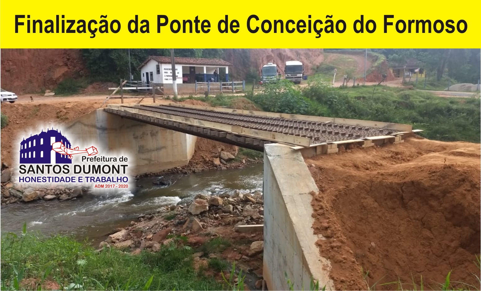 Ponte do Formoso em fase de conclusão de obras