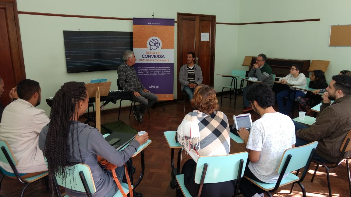 Roda de conversa sobre música