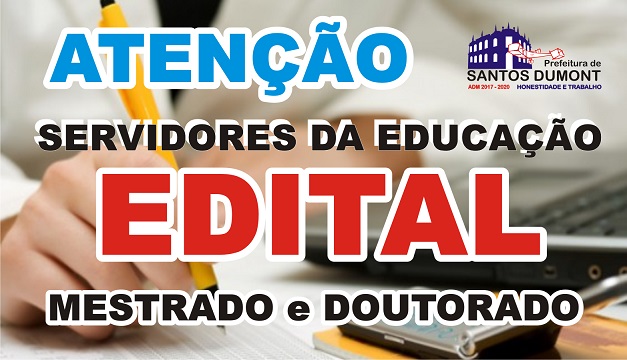 EDITAL 003/2007 EDUCAÇÃO -  MESTRADO OU DOUTORADO