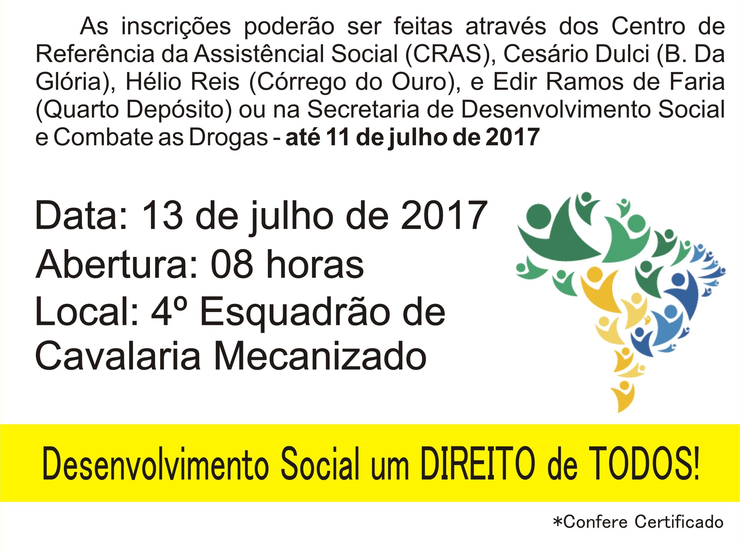 8ª Conferência Municipal de Assistência Social