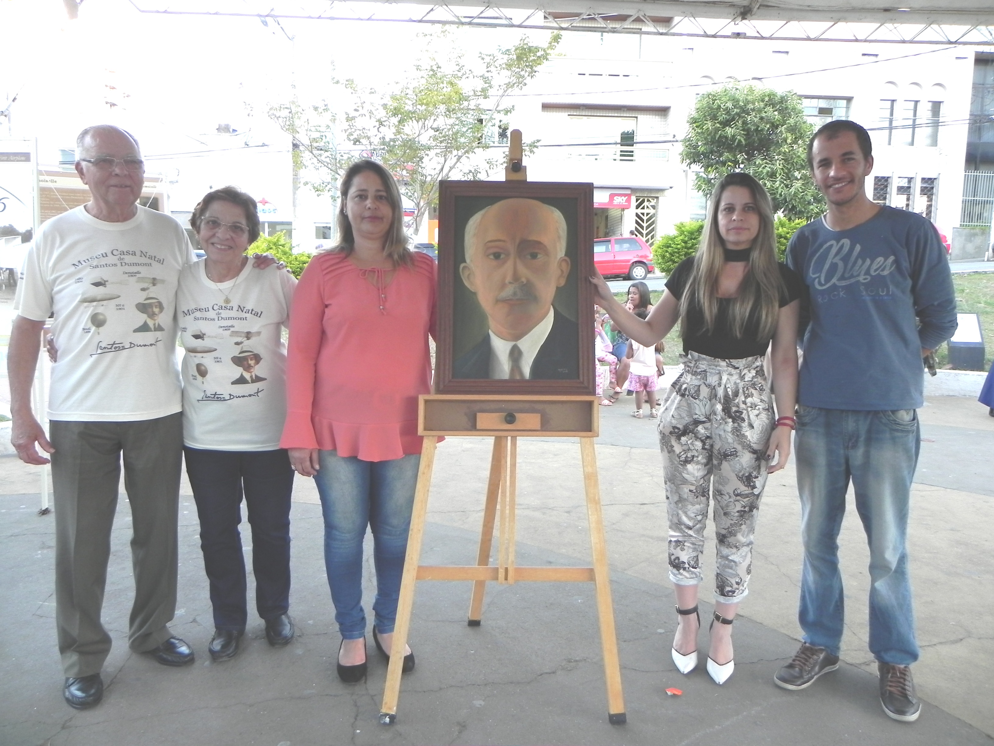 Comemoração do Nascimento de Alberto Santos Dumont - 145 ANOS