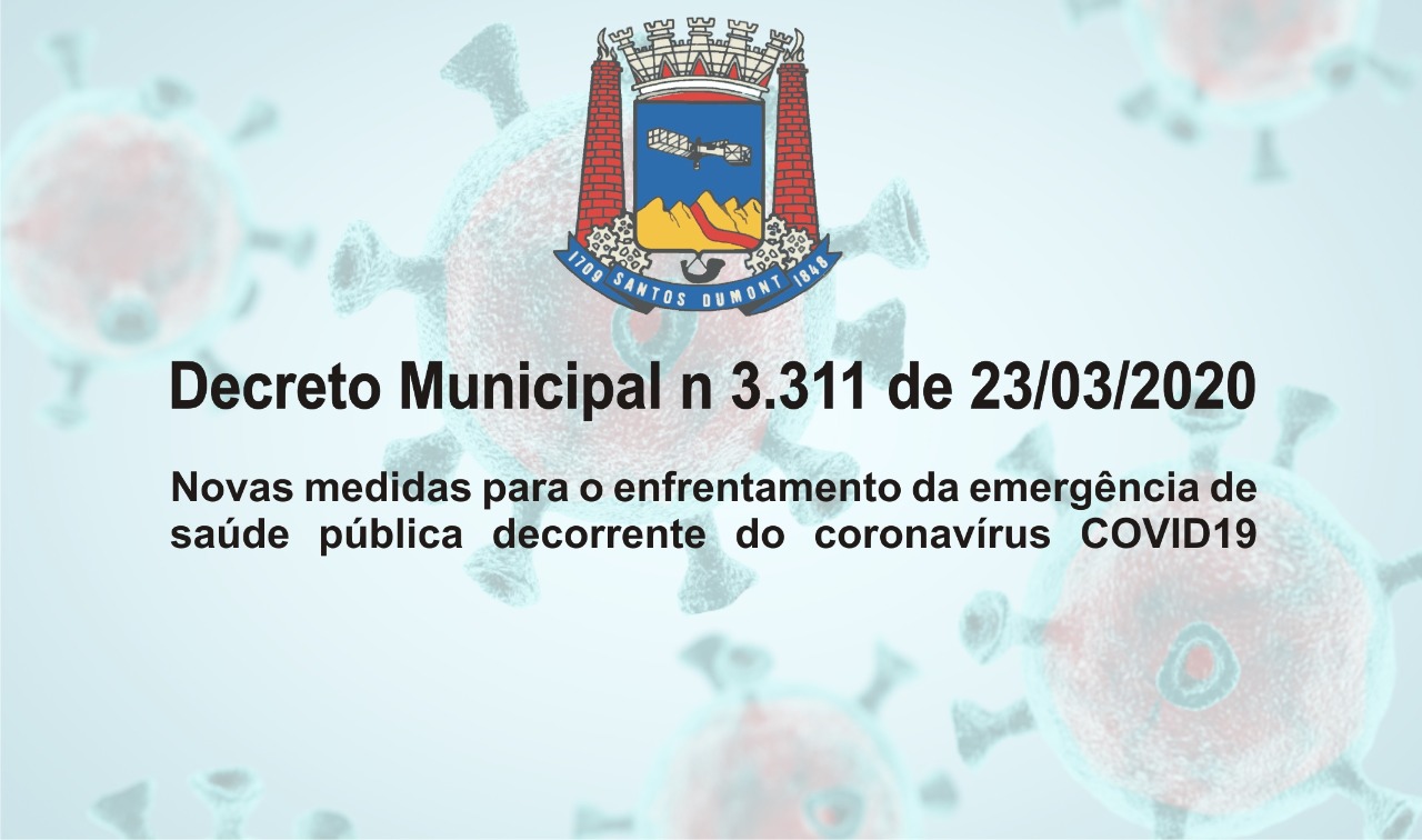 DECRETO Nº3.311 de 23 de Março de 2020