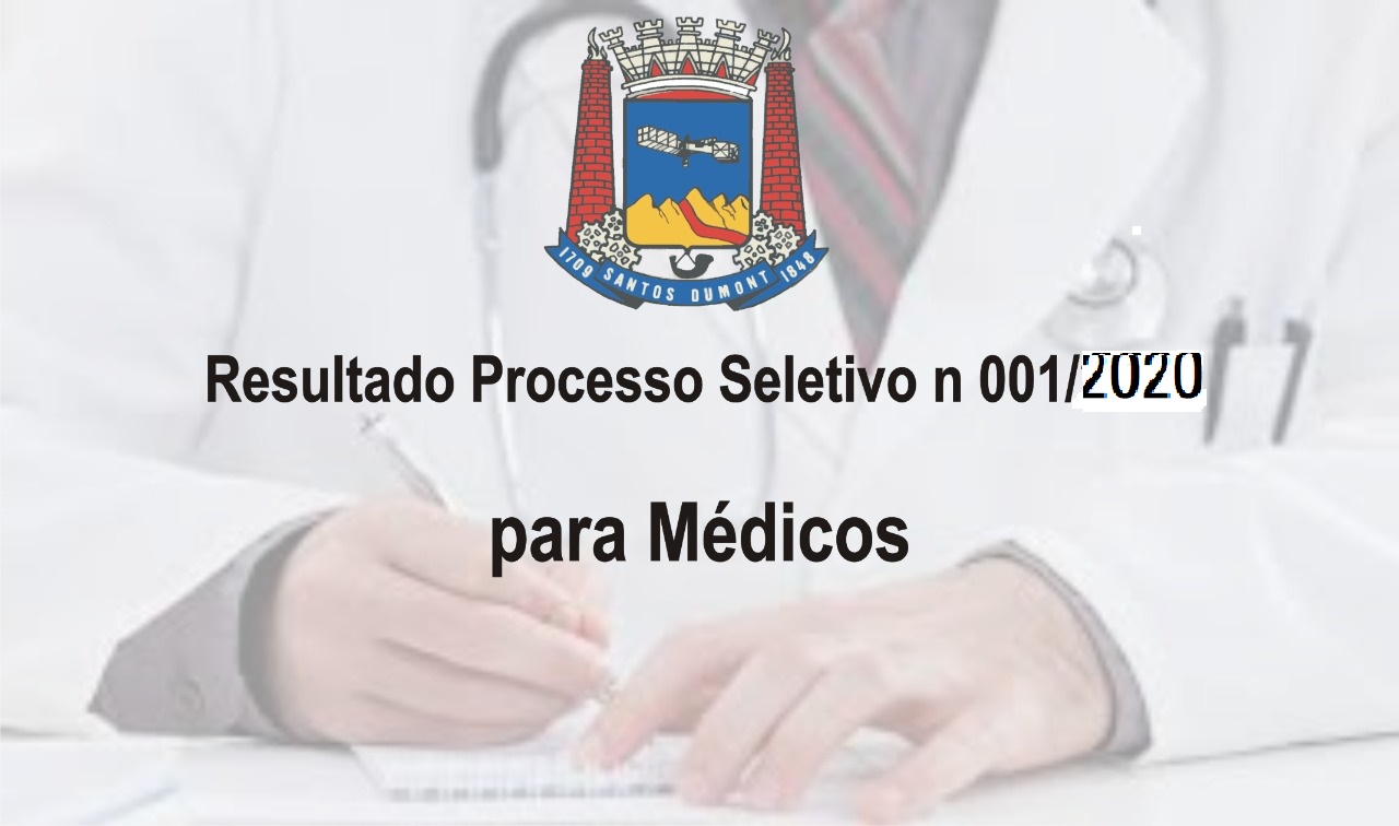 Resultado Processo Seletivo Médicos 2