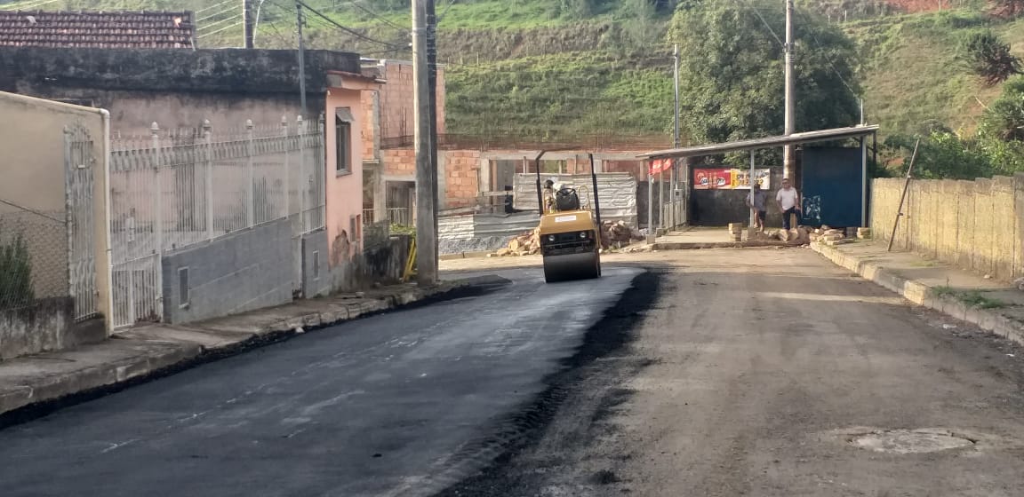 Bairro Boa Vista é beneficiado com asfaltamento