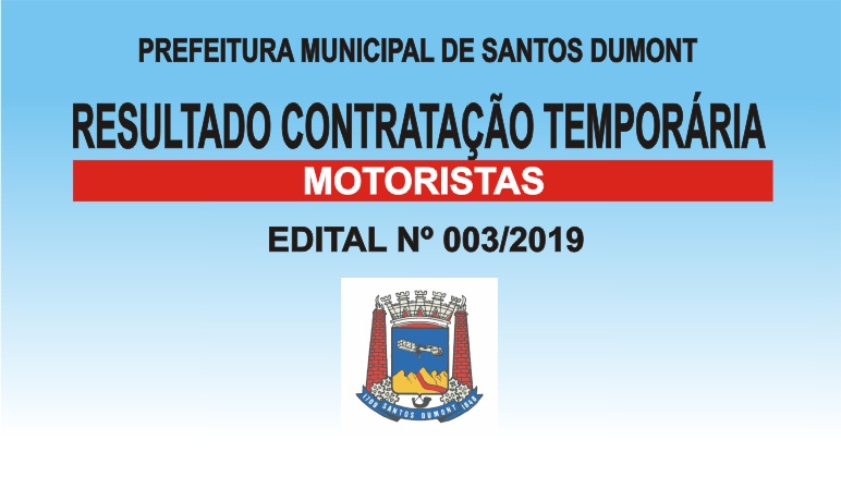 Resultado Prévio do Processo para Motoristas