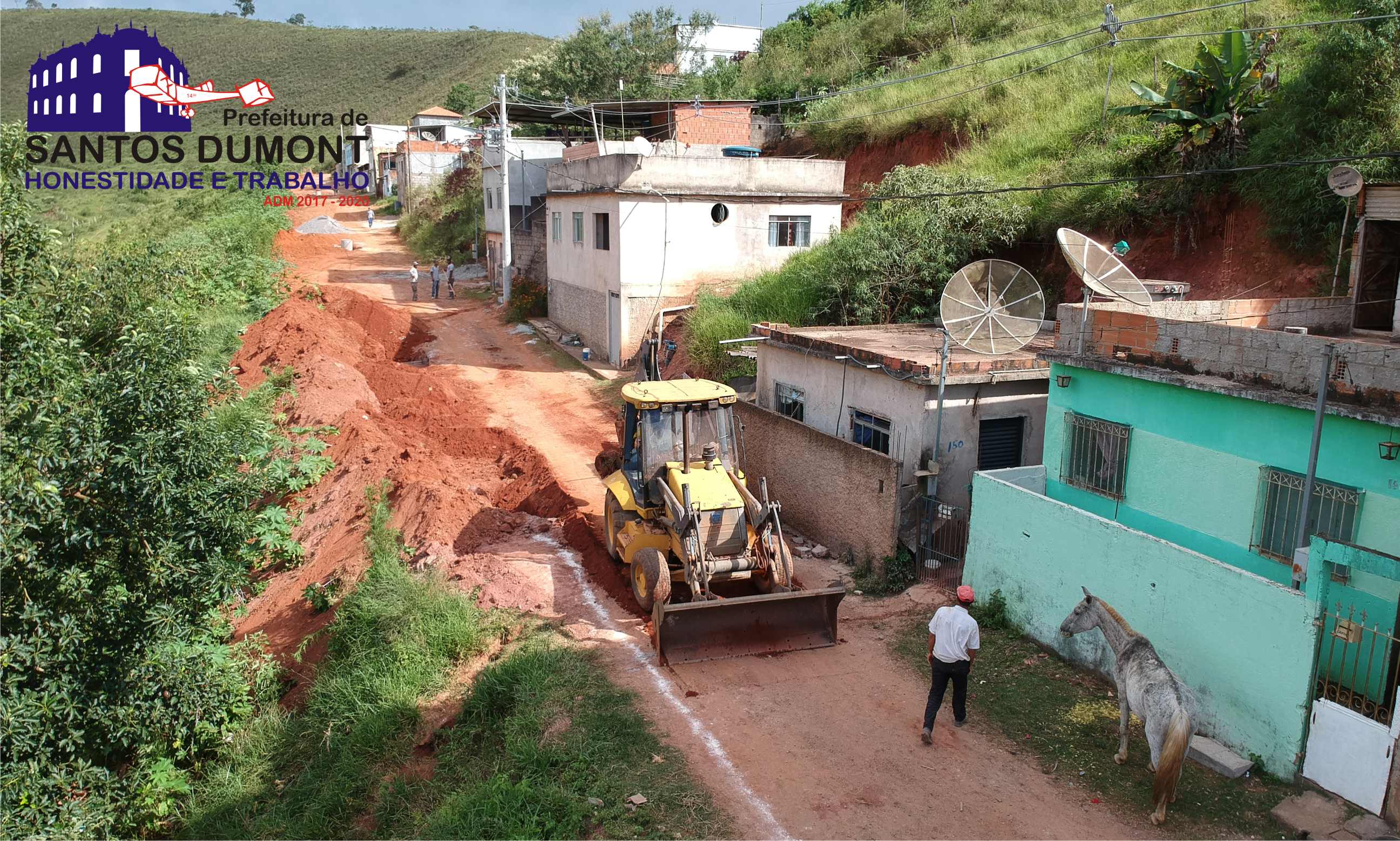 Prefeitura inicia obras de urbanização e pavimentação do Loteamento Espacial